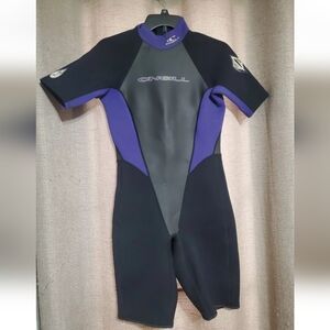 Oneill Sz12 Reactor Wet Suit 2m / 1m BLACK & PURPLE